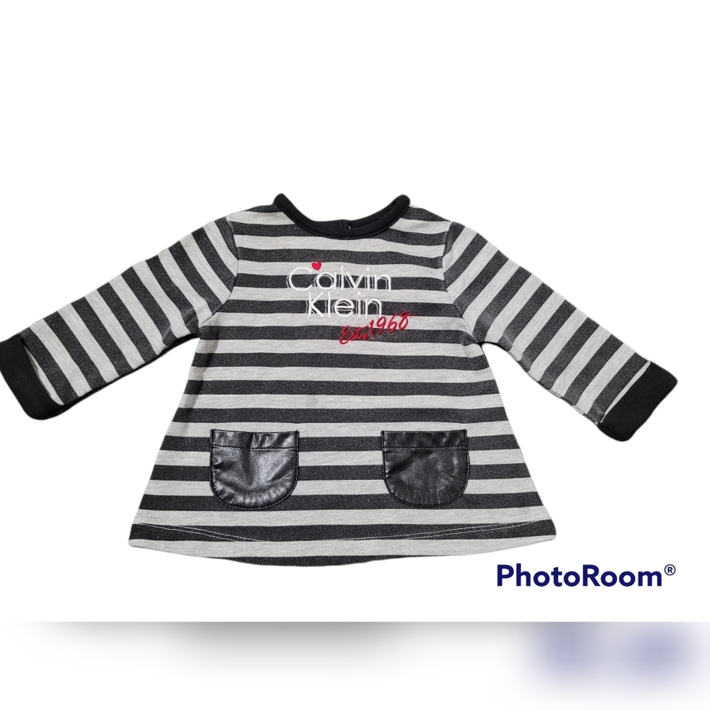 Calvin Klein shirt dress size 0-3 M